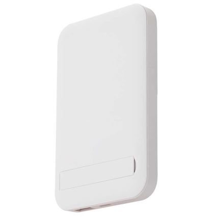 Magneettinen virtapankki langattomalla latauksella Power Delivery 10 000mAh/20W/3,7V valkoinen