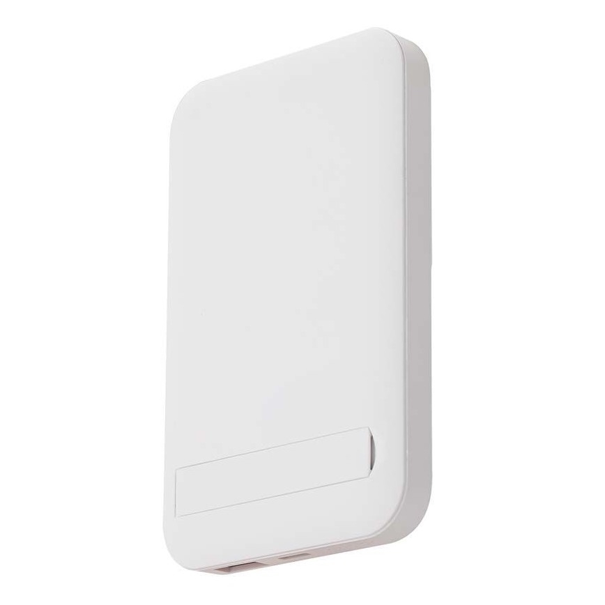 Magneettinen virtapankki langattomalla latauksella Power Delivery 10 000mAh/20W/3,7V valkoinen