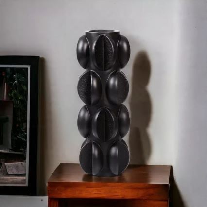 Maljakko 37x15 cm hartsi/mattamusta