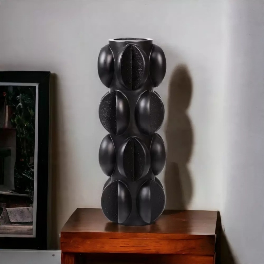 Maljakko 37x15 cm hartsi/mattamusta