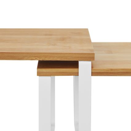 MARGE-säilytyshylly, 2 kpl, valkoinen/ruskea