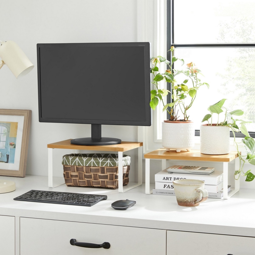 MARGE-säilytyshylly, 2 kpl, valkoinen/ruskea