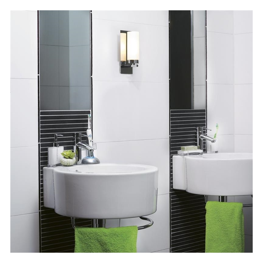 Markslöjd 102476 - Kylpyhuoneen seinävalaisin NORRSUNDET 1xE14/40W/230V IP44