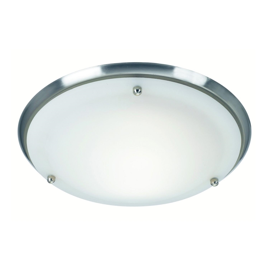 Markslöjd 102527 - Kylpyhuoneen kattovalaisin ARE 1xE27/60W/230V IP44 mattakromi