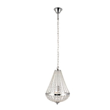 Markslöjd 104889 - Kristalli-ketjukattokruunu GRÄNSÖ 1xE27/60W/230V
