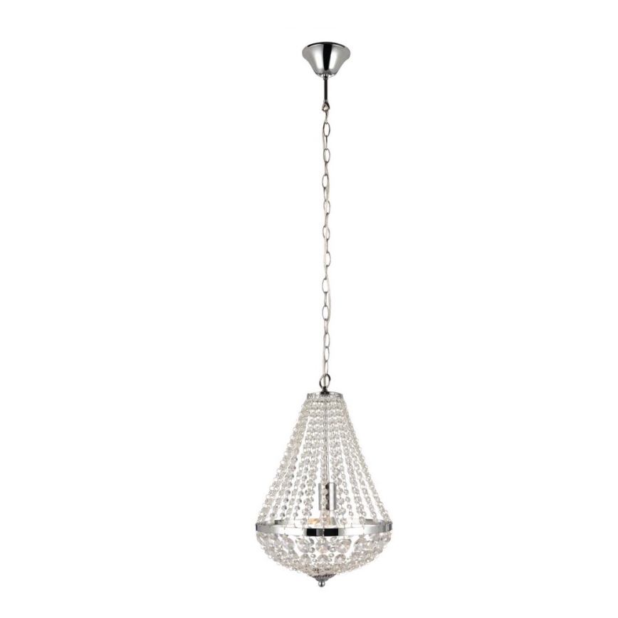 Markslöjd 104889 - Kristalli-ketjukattokruunu GRÄNSÖ 1xE27/60W/230V