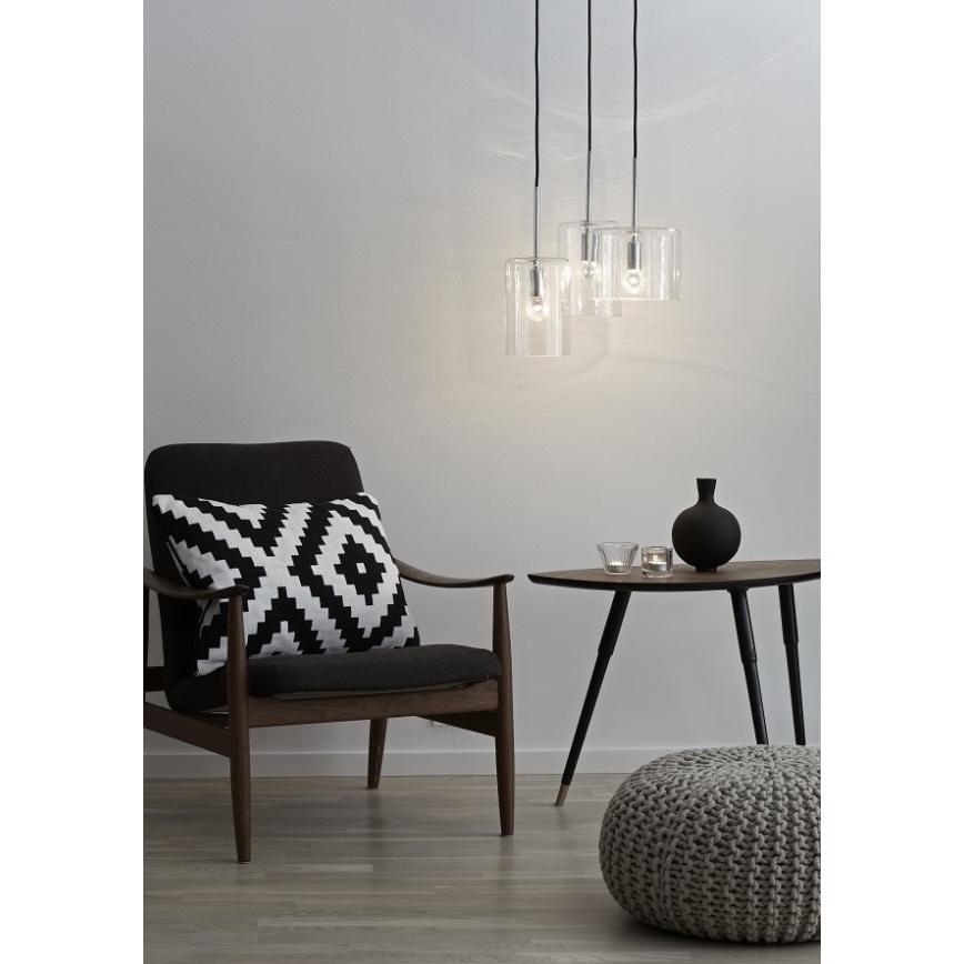 Markslöjd 105099 - Kattokruunu narulla ROCKFORD 3xE14/40W/230V