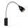 Markslöjd 105940 - LED-seinävalaisin TULIP LED/2,5W/230V musta