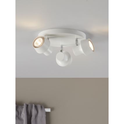 Markslöjd 106086 - Kohdevalo URN 3xGU10/35W/230V valkoinen