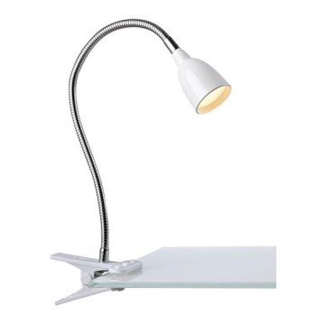 Markslöjd 106091 - LED-pöytälamppu pidikkeellä TULIP LED/3W/230V valkoinen