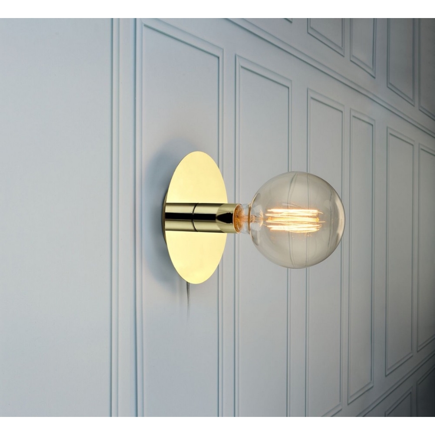 Markslöjd 106154 - Seinävalaisin DISC 1xE27/60W/230V