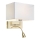 Markslöjd 106308 - LED-seinävalaisin SAVOY LED/3W+E27/60W/230V