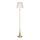 Markslöjd 106322 - Lattialamppu IMPERIA 1xE27/60W/230V messinki