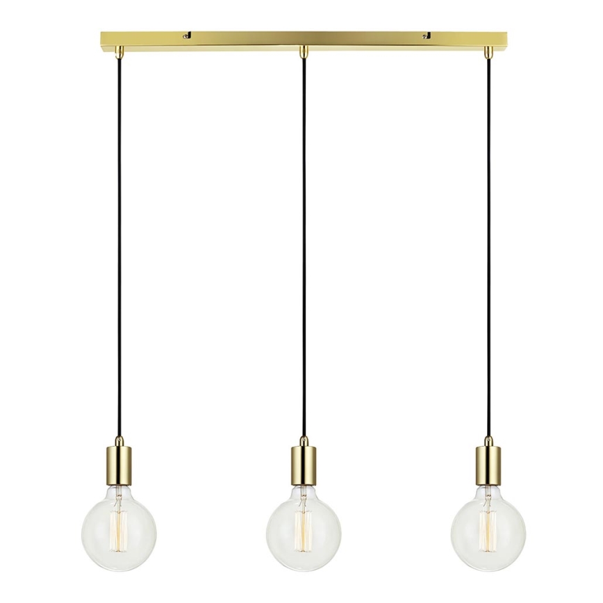 Markslöjd 106335 - Kattokruunu narulla SKY 3xE27/60W/230V