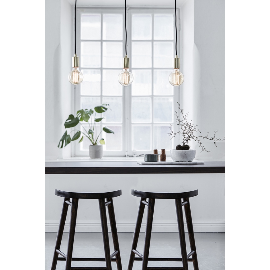 Markslöjd 106335 - Kattokruunu narulla SKY 3xE27/60W/230V
