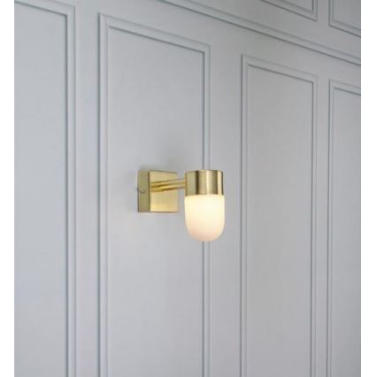 Markslöjd 106374 - Kylpyhuoneen seinävalaisin MENTON 1xG9/18W/230V IP44