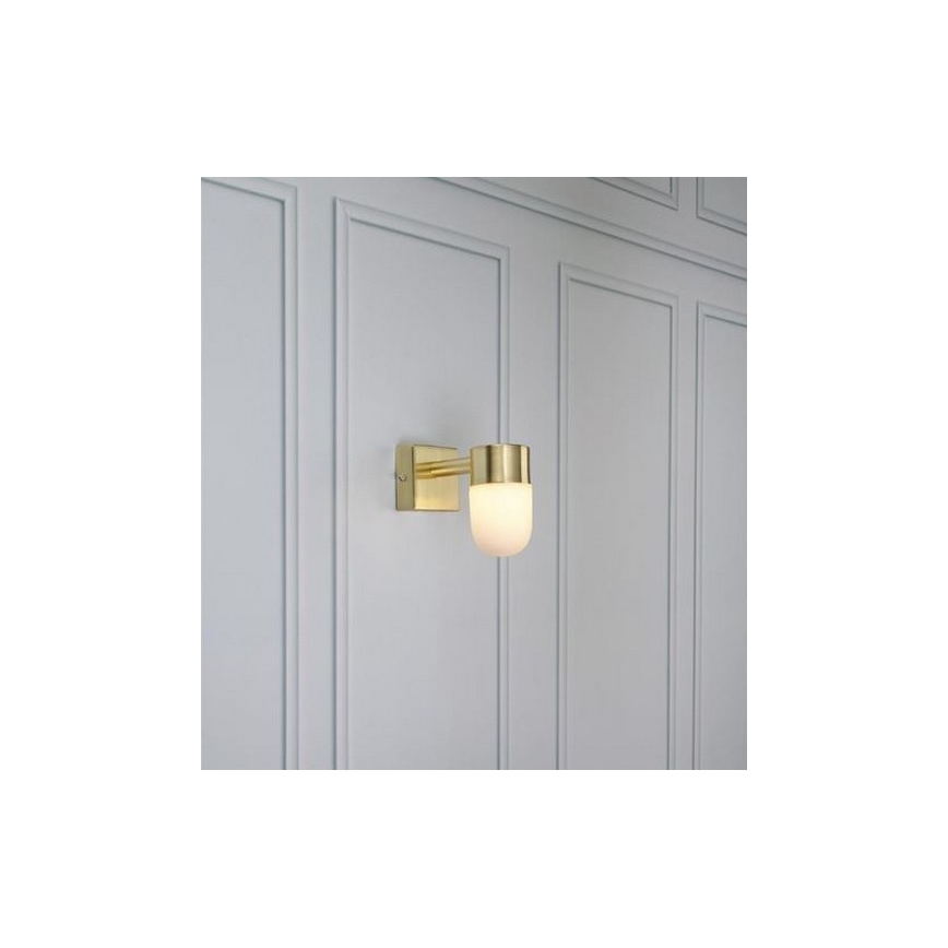 Markslöjd 106374 - Kylpyhuoneen seinävalaisin MENTON 1xG9/18W/230V IP44