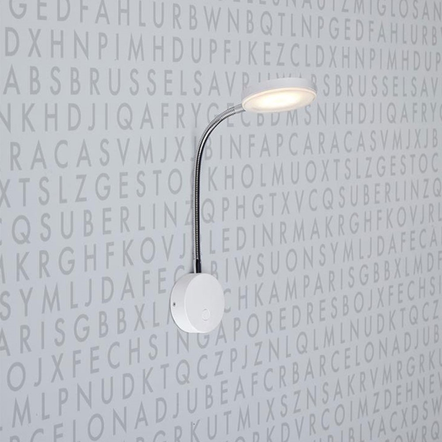 Markslöjd 106468 - LED-seinävalaisin FLEX LED/5W/230V