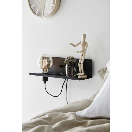 Markslöjd 106482 - himmennettävä seinävalaisin USB MULTI 1xE27 / 60W / 230V