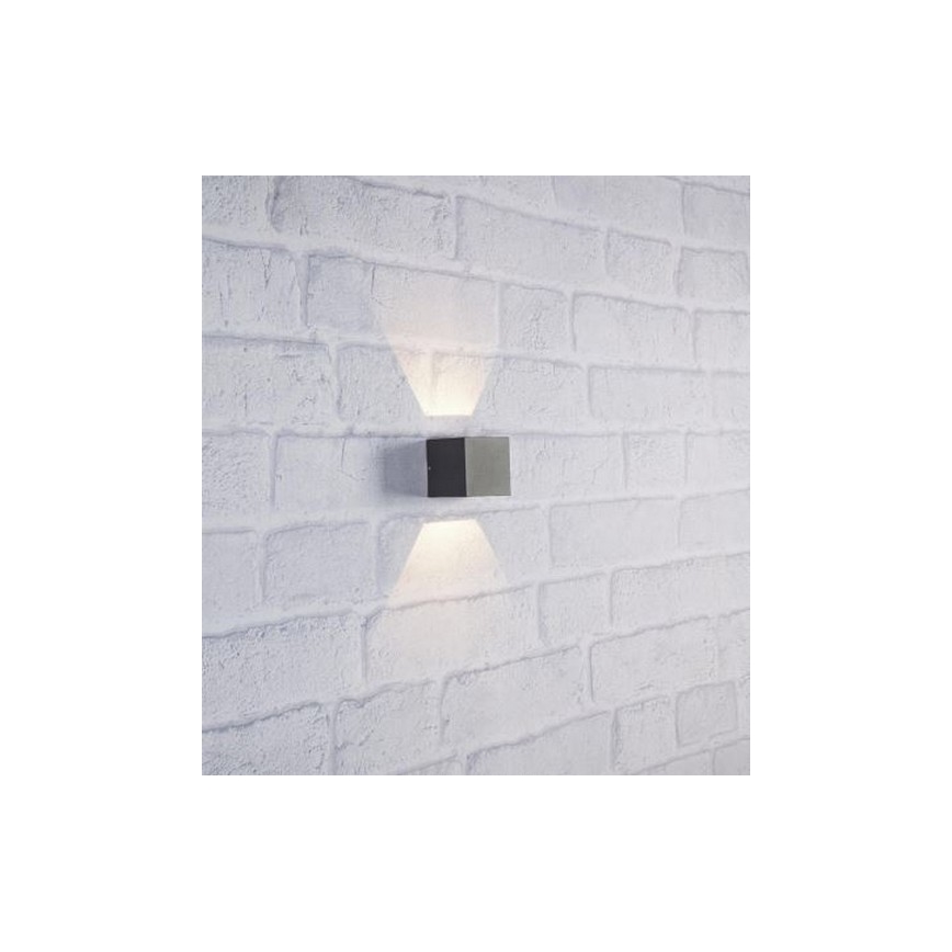 Markslöjd 106521 - LED-ulkovalo ARGOS LED/4W/230V IP44 harmaa