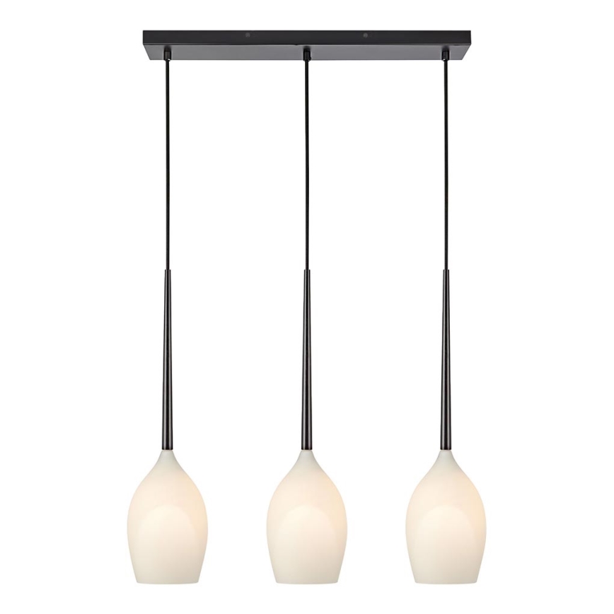 Markslöjd 106808 - Kattokruunu narulla SALUTE 3xE14/40W/230V
