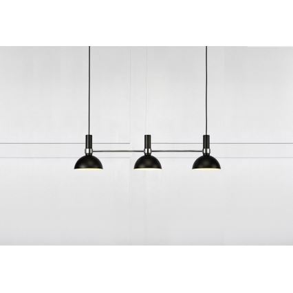 Markslöjd 106855 - Kattokruunu narulla LARRY 3xE27/60W/230V