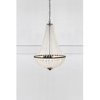 Markslöjd 107028 - Kristalli-ketjukattokruunu GRÄNSÖ 3xE14/40W/230V