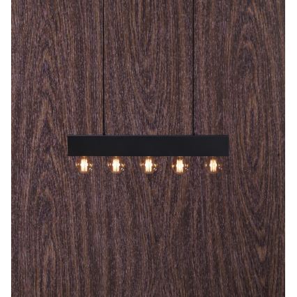 Markslöjd 107037 - Kattokruunu narulla COUTURE 5xE27/40W/230V