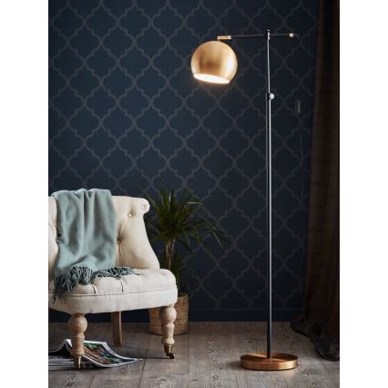 Markslöjd 107231 - Lattialamppu CHESTER 1xE27/40W/230V