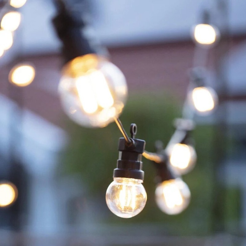 Markslöjd 107292 - LED koristeketju ulkokäyttöön SEPPELE GARDEN 10xLED 5,5m IP44