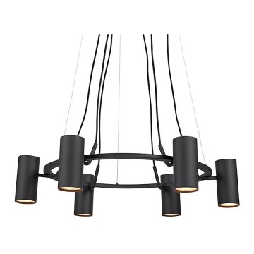 Markslöjd 107357 - Kattokruunu narulla PORTO 6xGU10/12W/230V