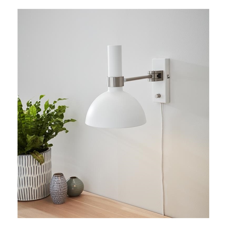 Markslöjd 107499 - Himmennettävä seinävalaisin LARRY 1xE27/60W/230V
