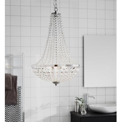 Markslöjd 107551 - Kylpyhuoneen kattokruunu johdossa 3xG9/20W/230 IP44