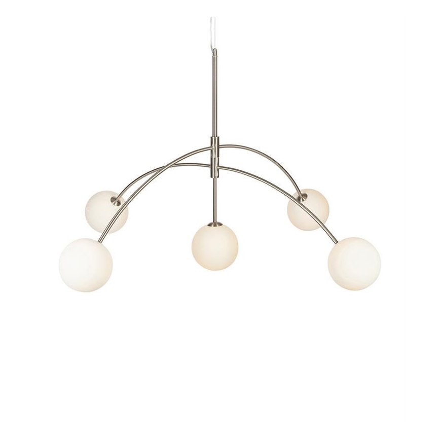 Markslöjd 107559 - Kattokruunu narulla HEAVEN 5xG9/28W/230V