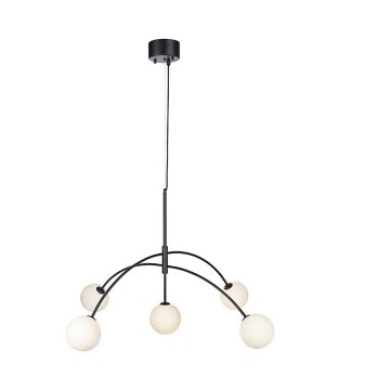 Markslöjd 107560 - Kattokruunu narulla HEAVEN 5xG9/28W/230V