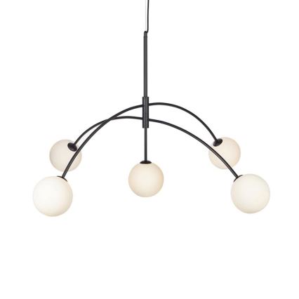 Markslöjd 107560 - Kattokruunu narulla HEAVEN 5xG9/28W/230V
