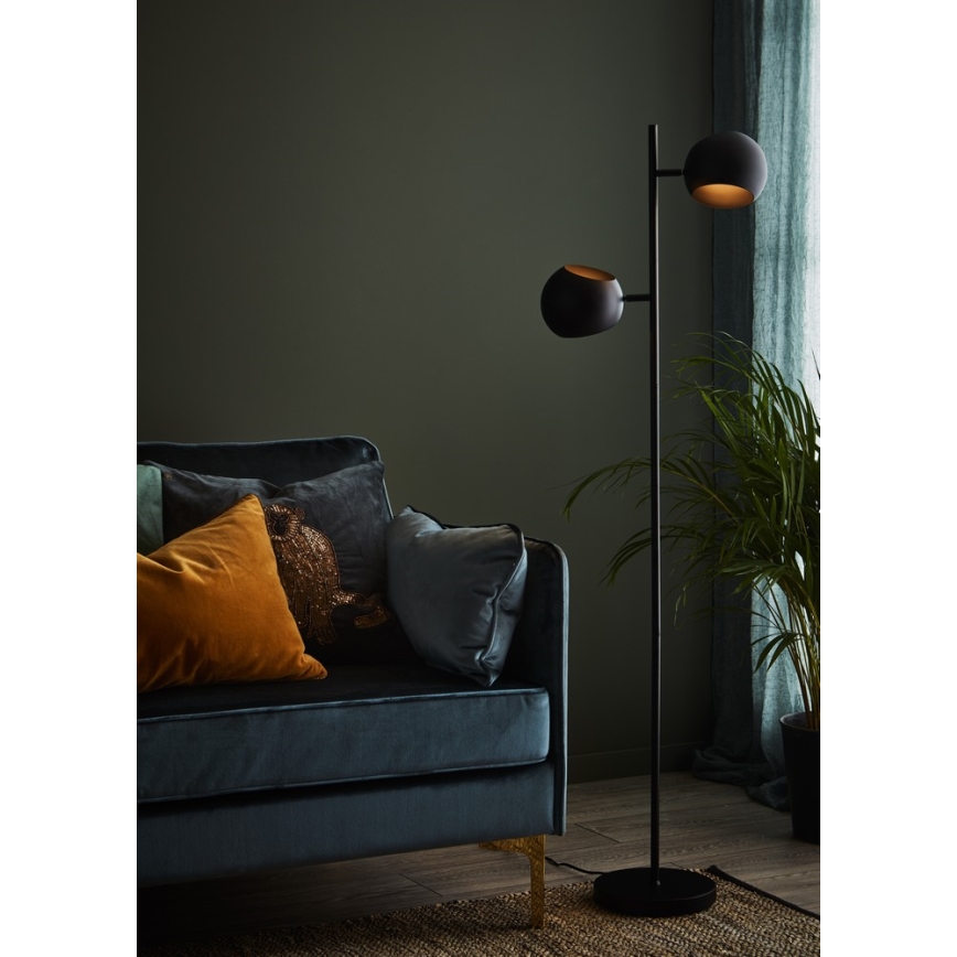Markslöjd 107741 - Lattialamppu EDGAR 2xE14/40W/230V