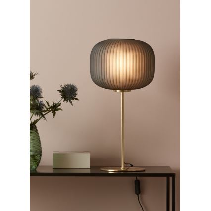 Markslöjd 107820 - Pöytävalaisin SOBER 1xE27/60W/230V messinki