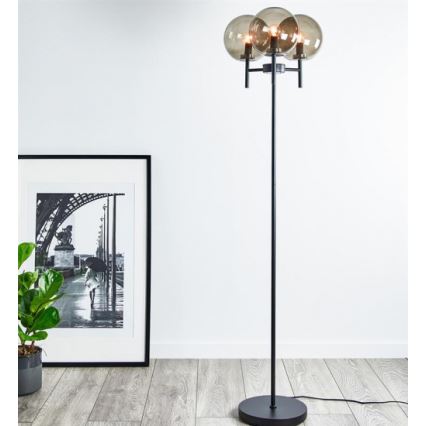 Markslöjd 107947 - Lattialamppu CROWN 3xE14/20W/230V