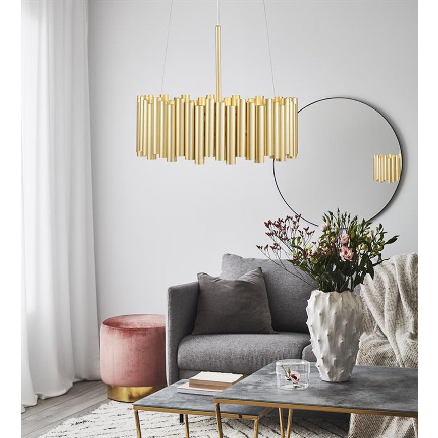 Markslöjd 108047 - Kattokruunu narulla LEVEL 3xE27/60W/230V