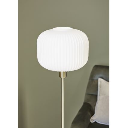 Markslöjd 108054 - Lattialamppu SOBER 1xE27/40W/230V messinki