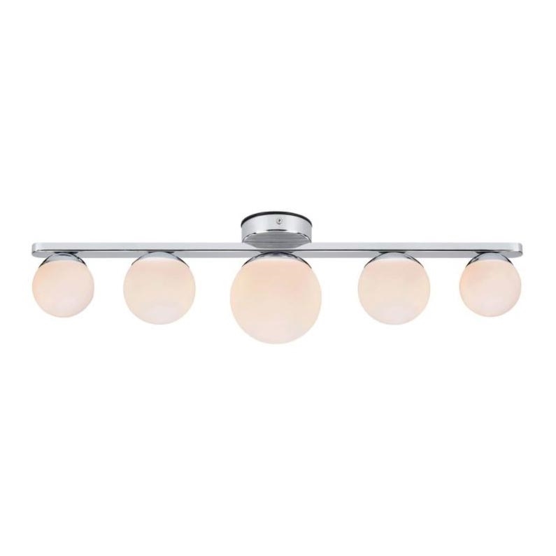 Markslöjd 108066 - Kylpyhuoneen kattovalo PURO 5xG9/20W/230V IP44