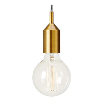 Markslöjd 108098 - Kattokruunu narulla BRONX 1xE27 / 60W / 230V pronssi