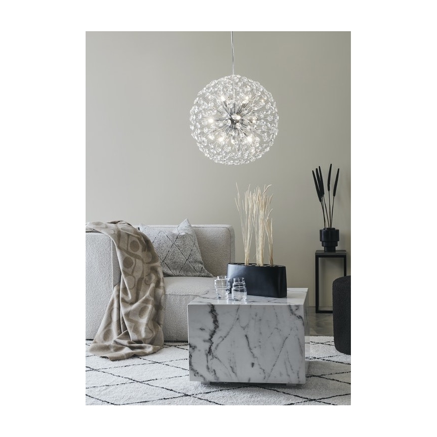 Markslöjd 108101 - Kristallikruunu narussa BOLID 9xG9/20W/230V