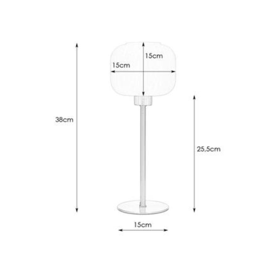 Markslöjd 108120 - Pöytävalaisin SOBER 1xE27 / 60W / 230V messinki