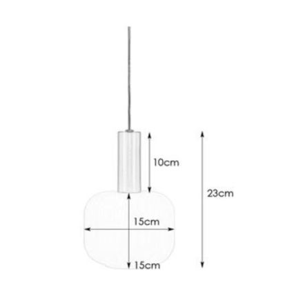 Markslöjd 108123 - Kattokruunu narulla SOBER 1xE14 / 40W / 230V messinki