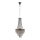 Markslöjd 108124 - Kristalli-ketjukattokruunu ALLINGTON 3xE14/25W/230V musta