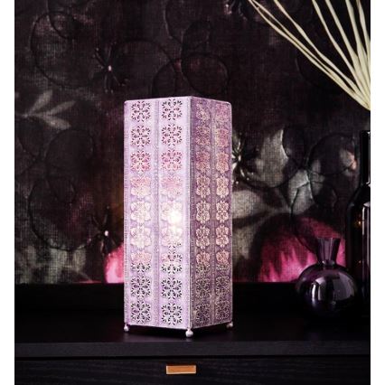 Markslöjd 108224 - Pöytälamppu AGRA 1xE14/18W/230V violetti