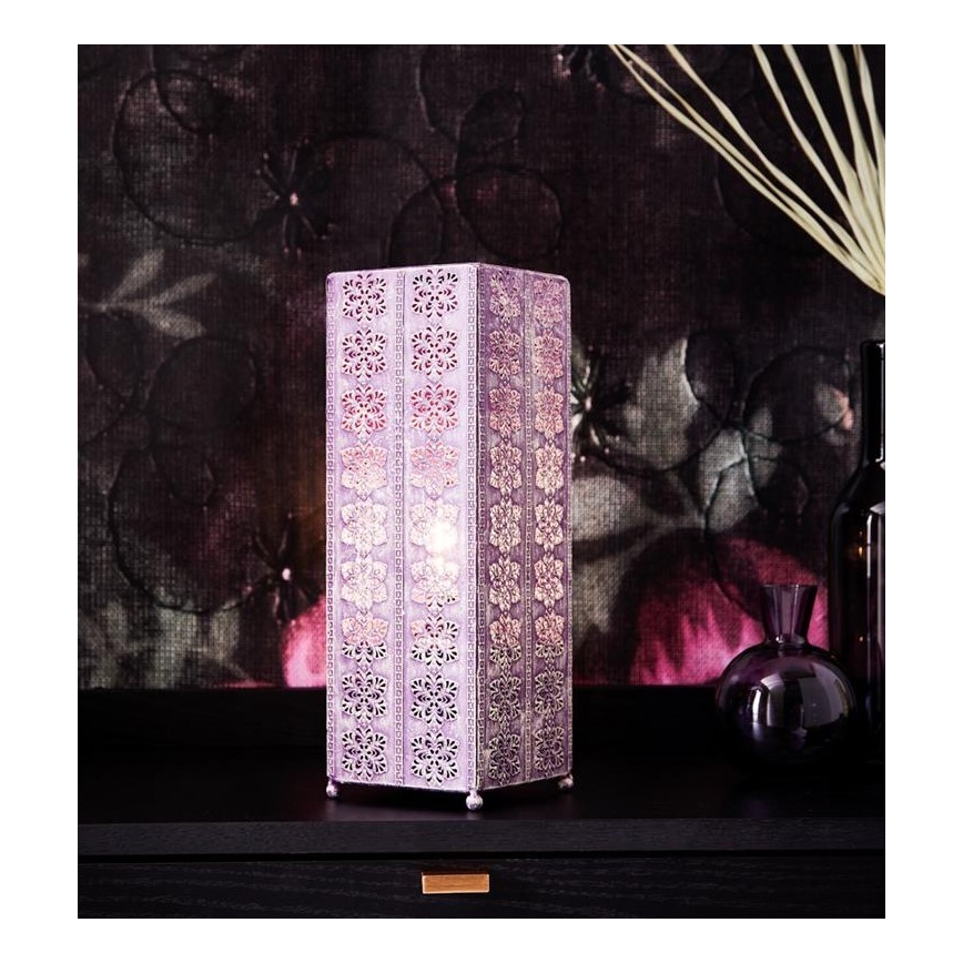 Markslöjd 108224 - Pöytälamppu AGRA 1xE14/18W/230V violetti