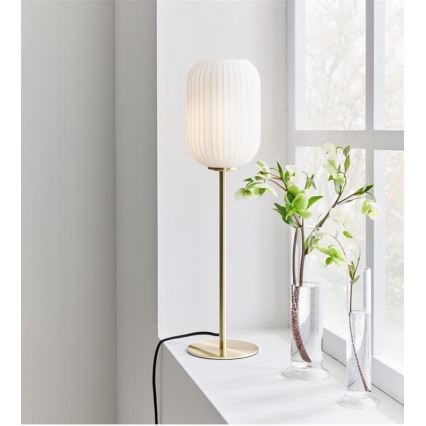 Markslöjd 108251 - Pöytävalaisin CAVA 1xE14/40W/230V kulta